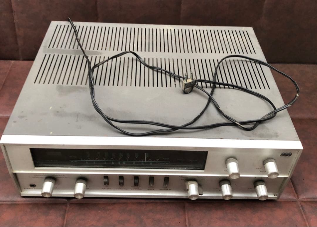 TRIO 真空管式ラジオ W X-333(J055)