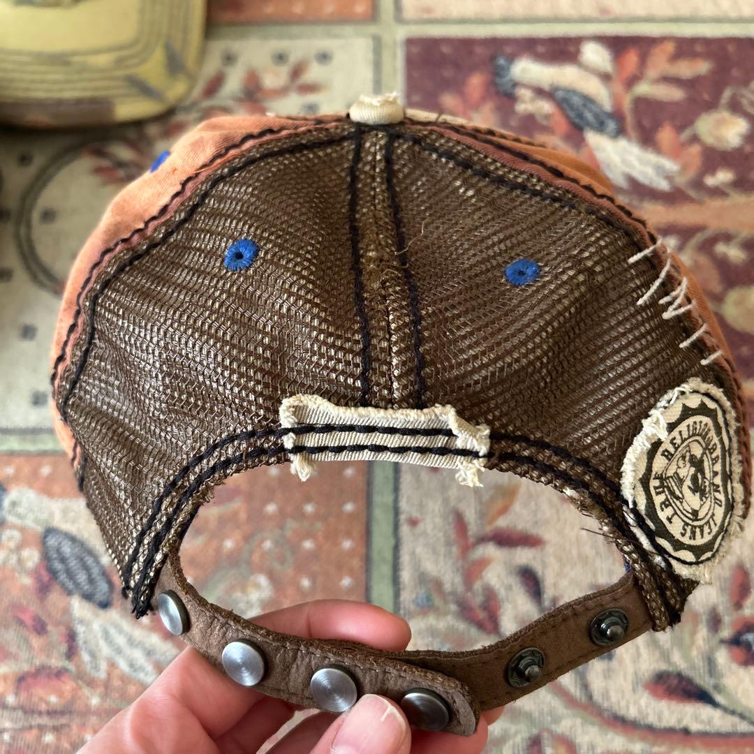 True Religion キルティングキャップ ブラウン/ベージュ　まとめ売り