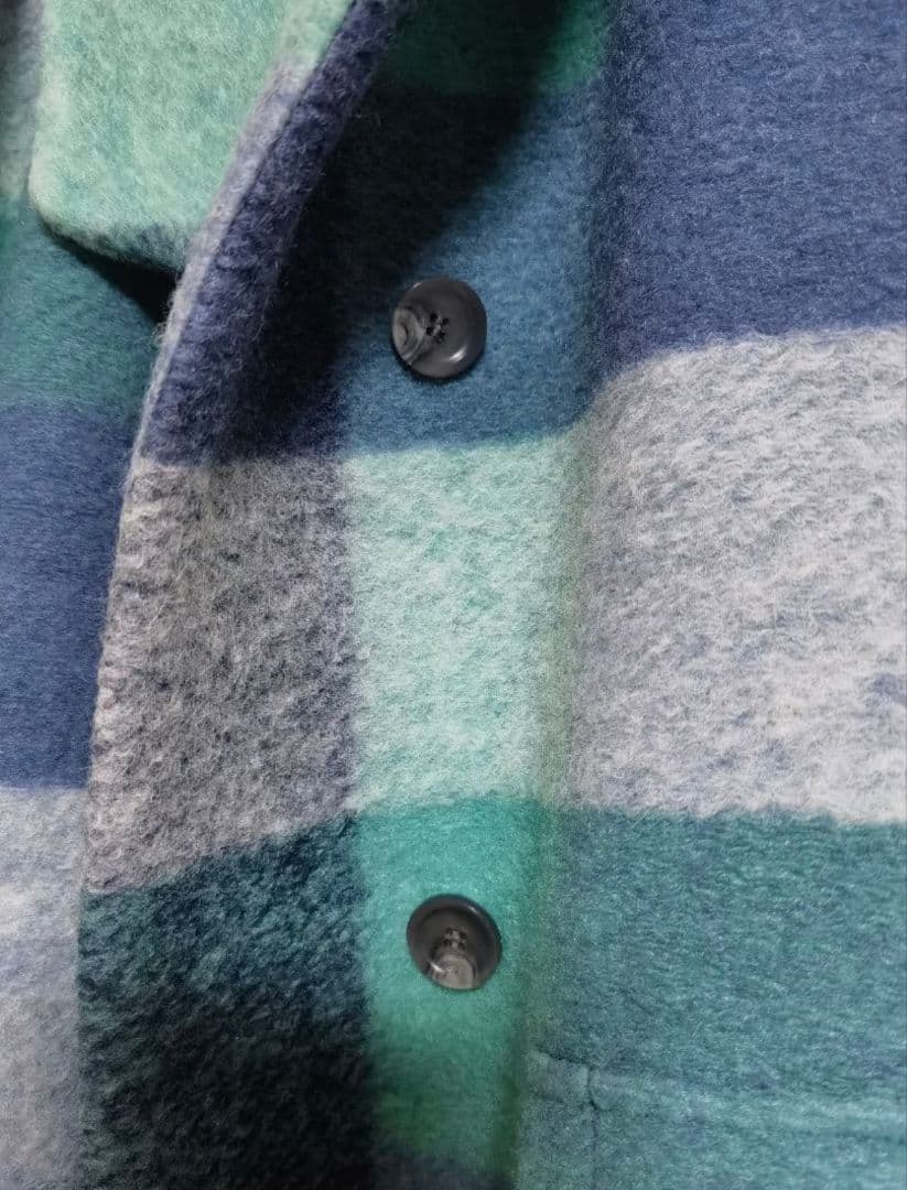 Bluefronce Robe イタリア製生地チェック柄ハーフ 今週末限定価格