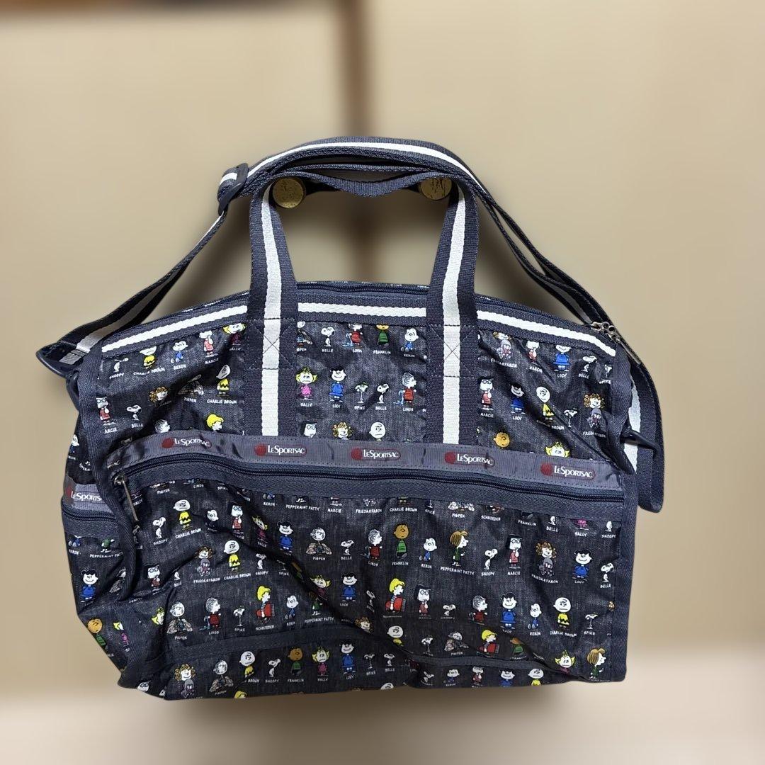 レスポートサック×スヌーピー　70周年　ミニボストンバッグ