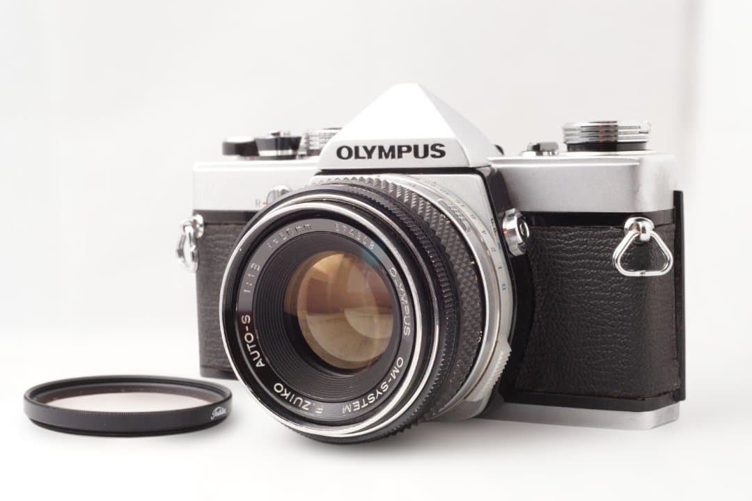 フィルムカメラ OLYMPUS M-1& OM-SYSTEM 50mm F/1.8