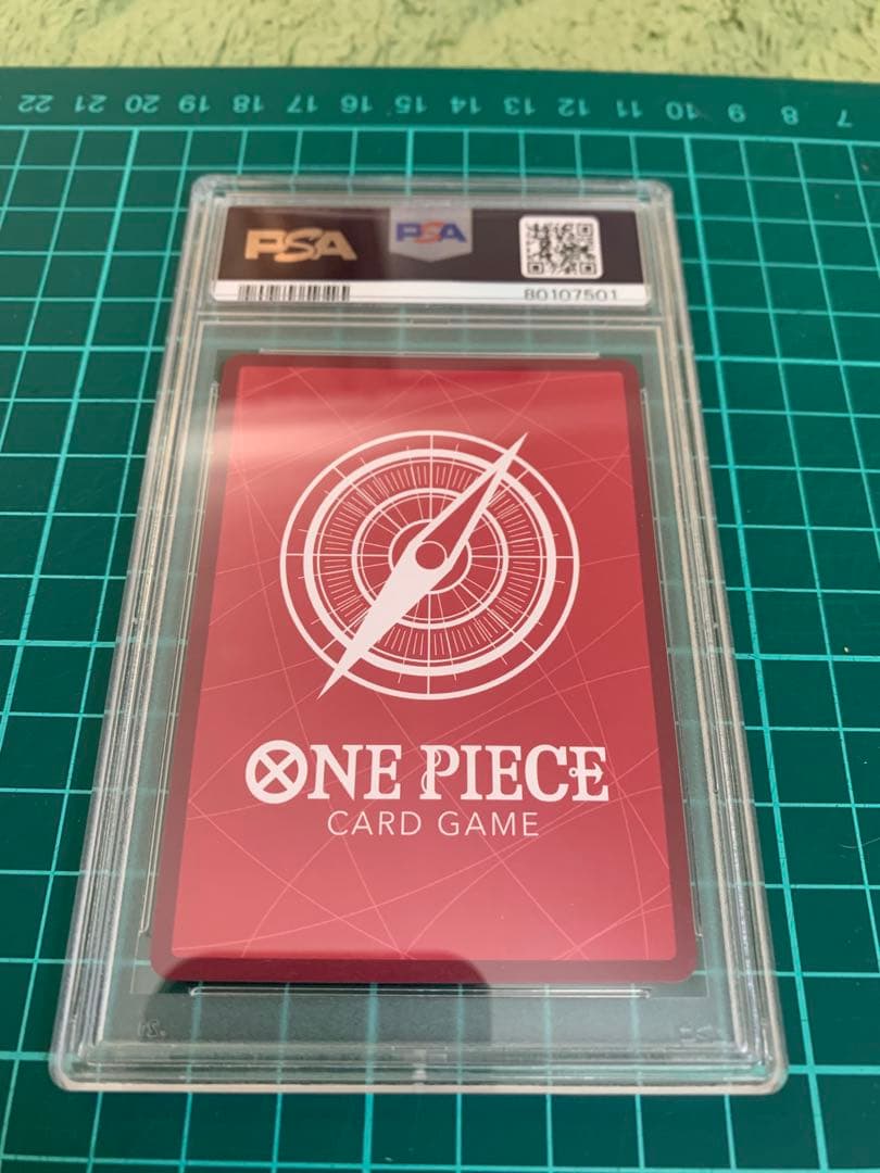 ワンピースカード　レベッカ　リーダーパラレル　PSA１０