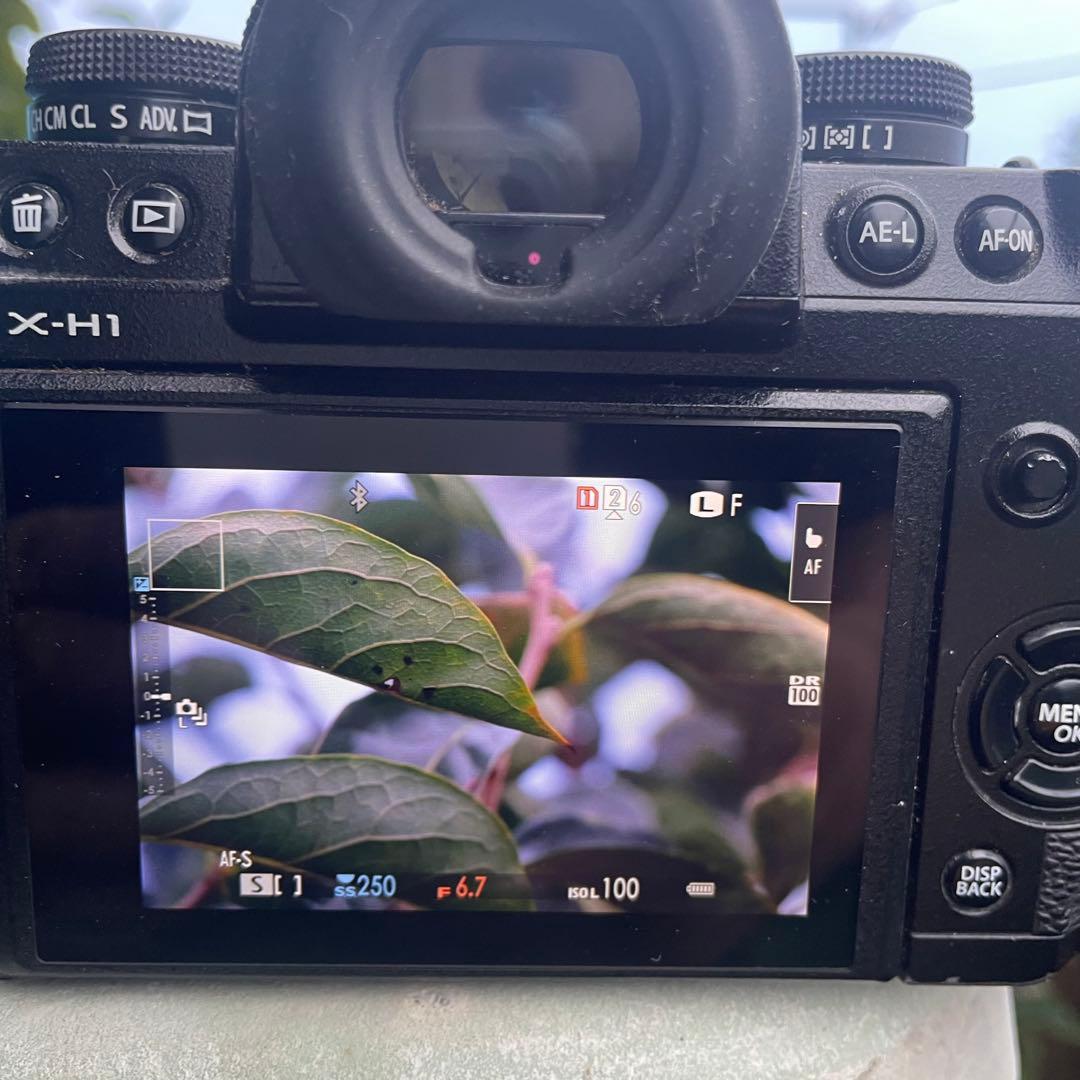 【ジャンク品】FUJIFILM X-H1 レンズフジノン50-230mmズーム付