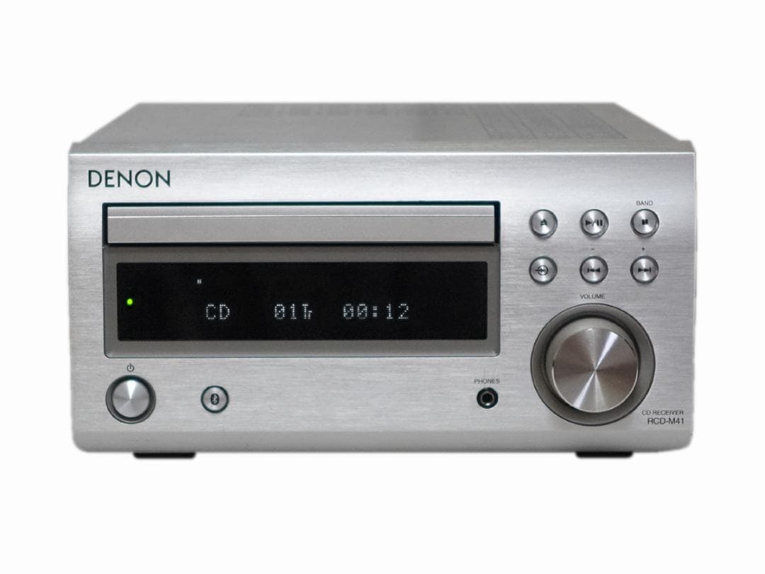 DENON デノン RCD-M41 CDレシーバー シルバー 2017年 動作品