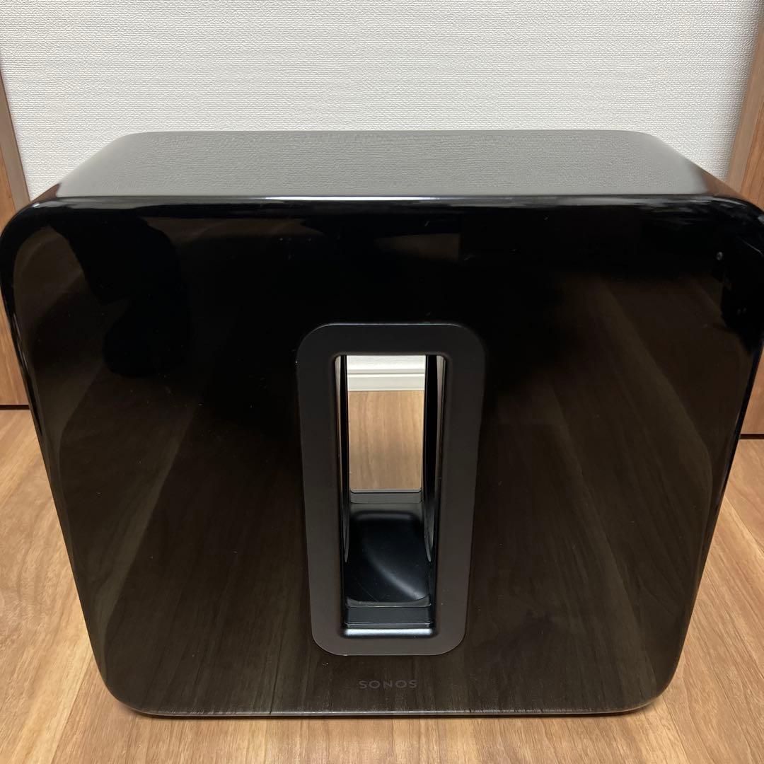 Sonos Sub Gen3 ブラック ワイヤレスサブウーファー