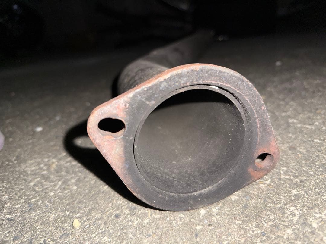 er34セダン ターボ用 サムライパワー中間パイプ 砲弾用 80パイ