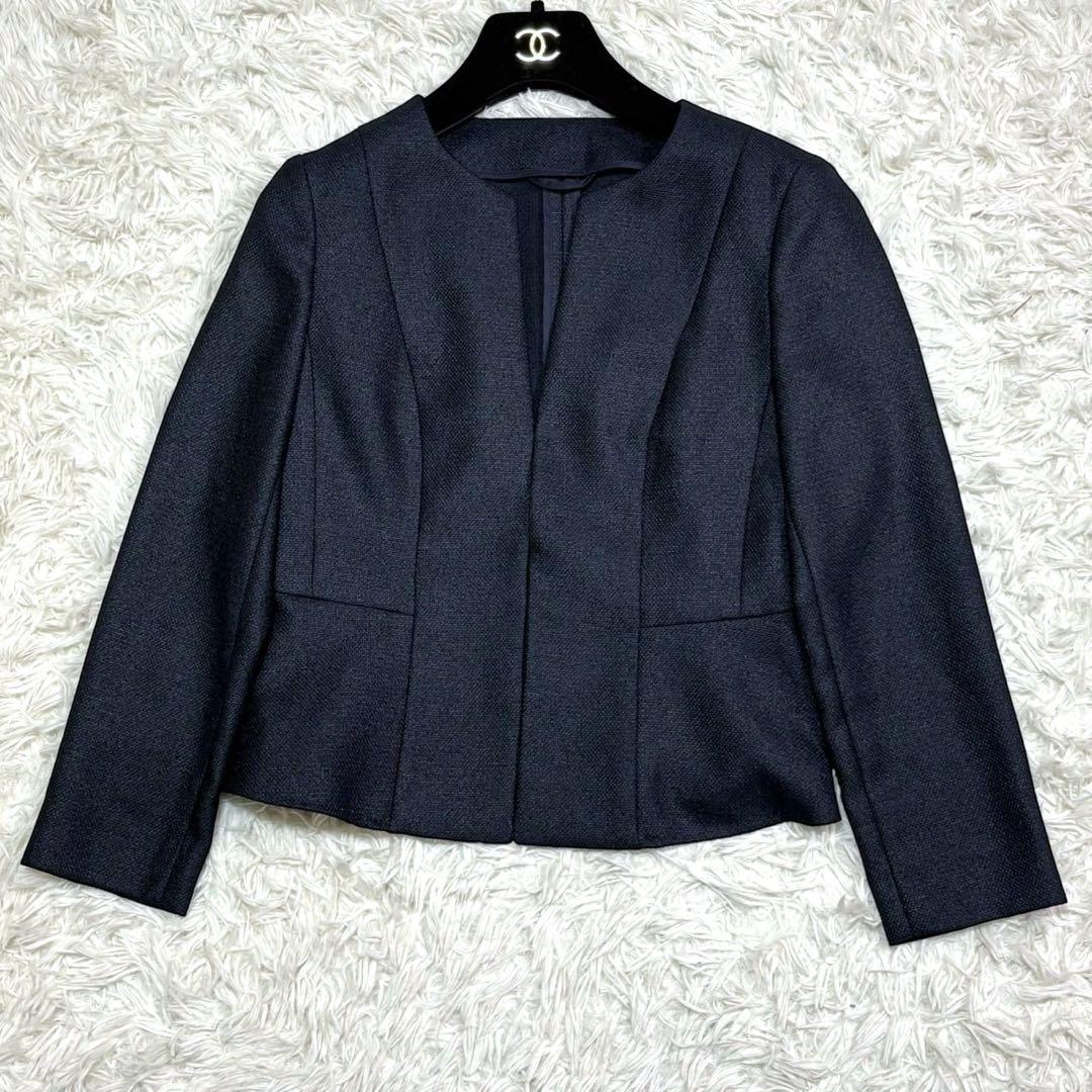 専用 極美品 アナセットアップ スーツ ワンピース ジャケット ネイビー