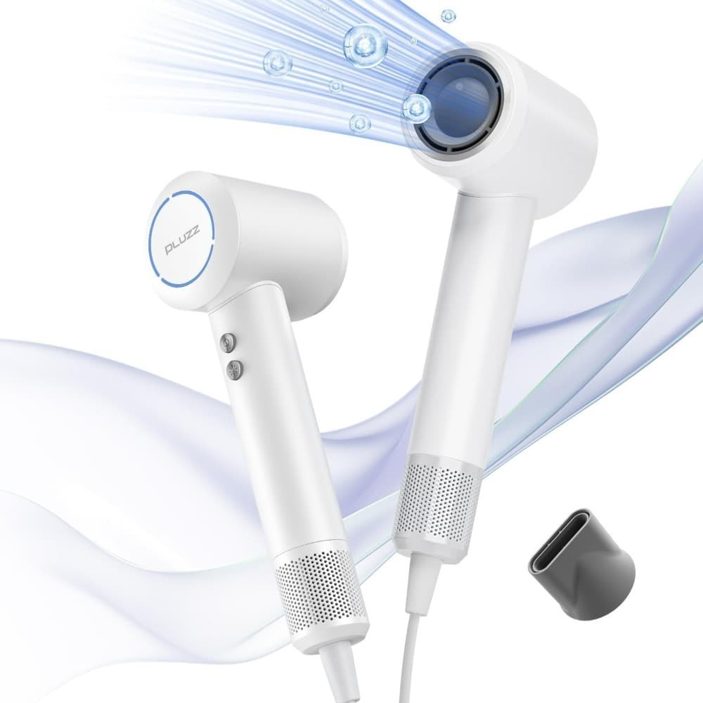 低騒音 コンパクト PLUZZ ドライヤー