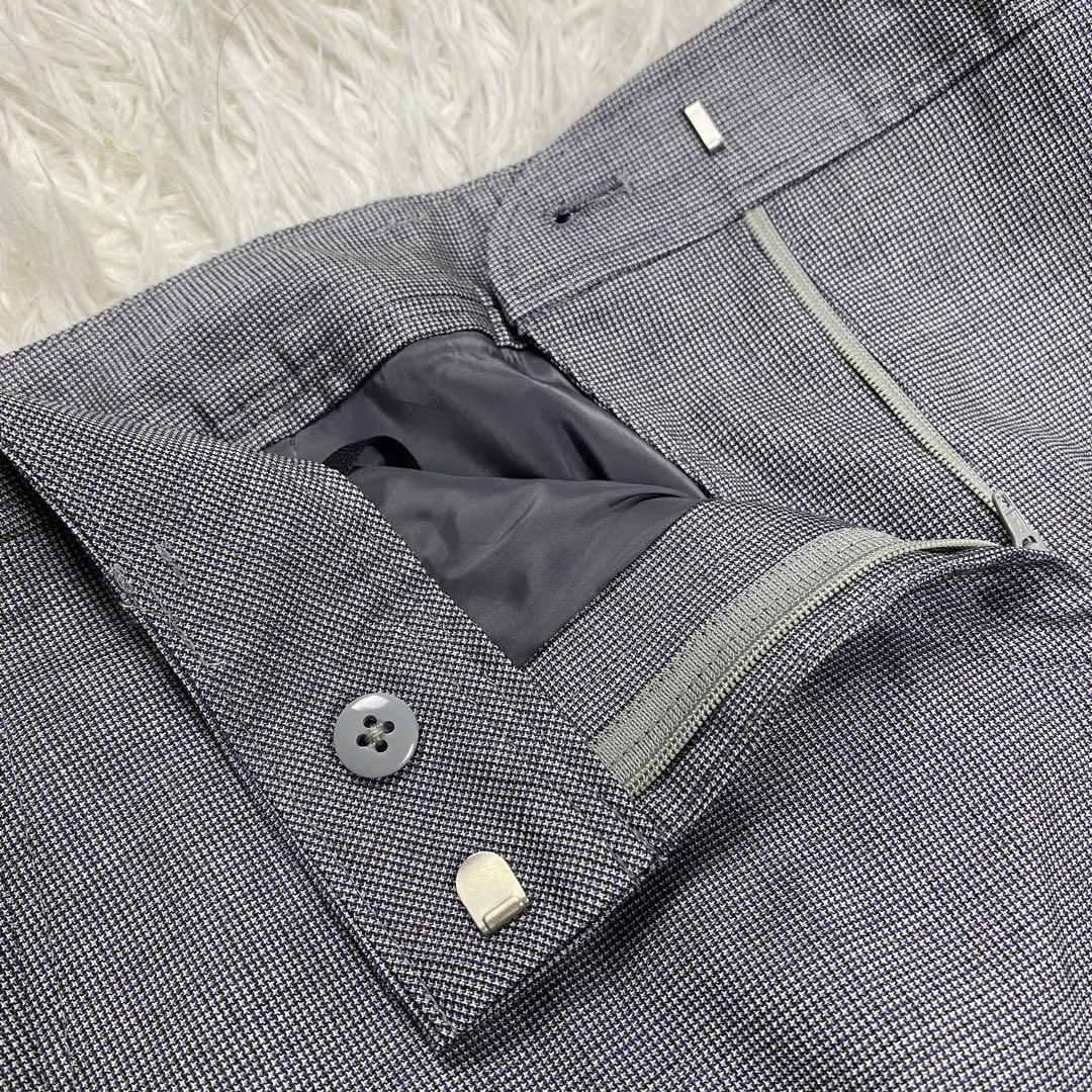 未使用　REDA オリヒカ　スーツ　3点　スリーピース　ノーカラー　千鳥　パンツ