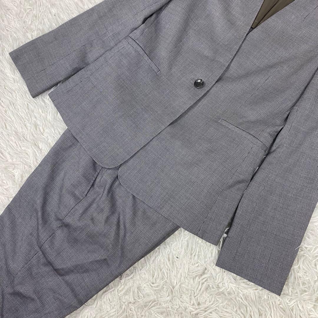 未使用　REDA オリヒカ　スーツ　3点　スリーピース　ノーカラー　千鳥　パンツ