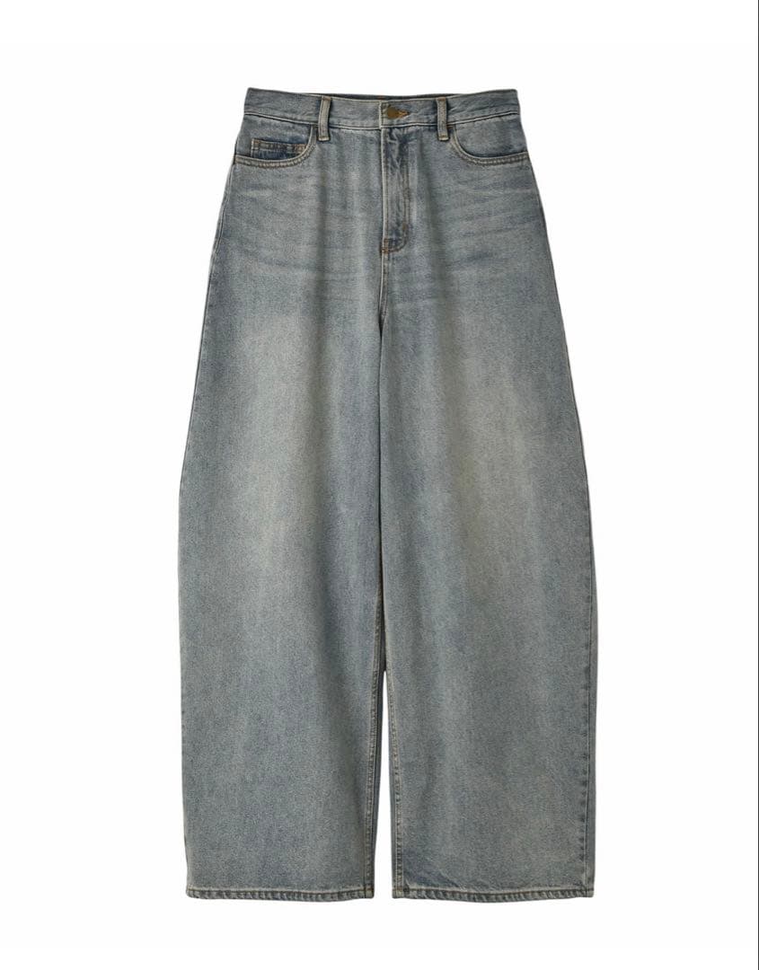 AKTE アクテ バギートップデニムパンツ