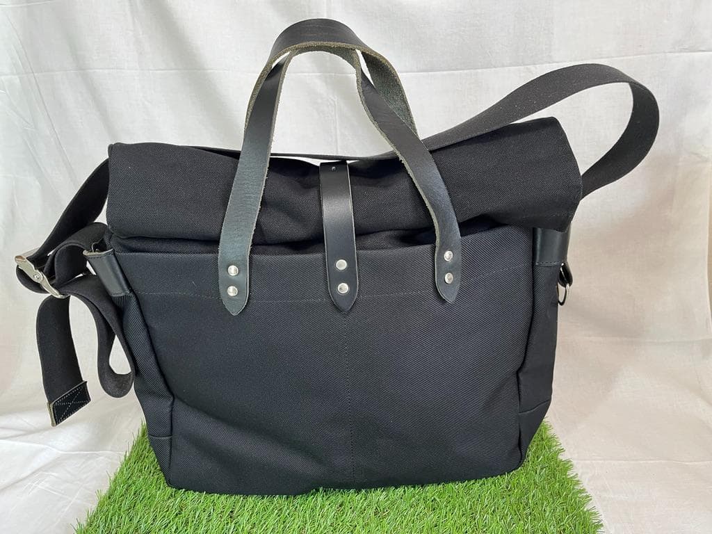 nanamica ブリーフケース 黒 日本製 CORDURA