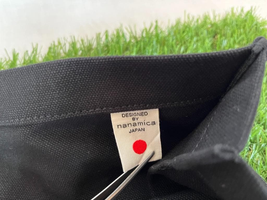 nanamica ブリーフケース 黒 日本製 CORDURA