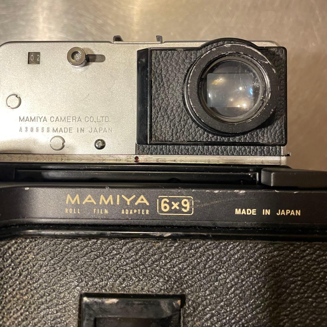 【ジャンク品】Mamiya Universal 6x9 中判カメラ レンズ付