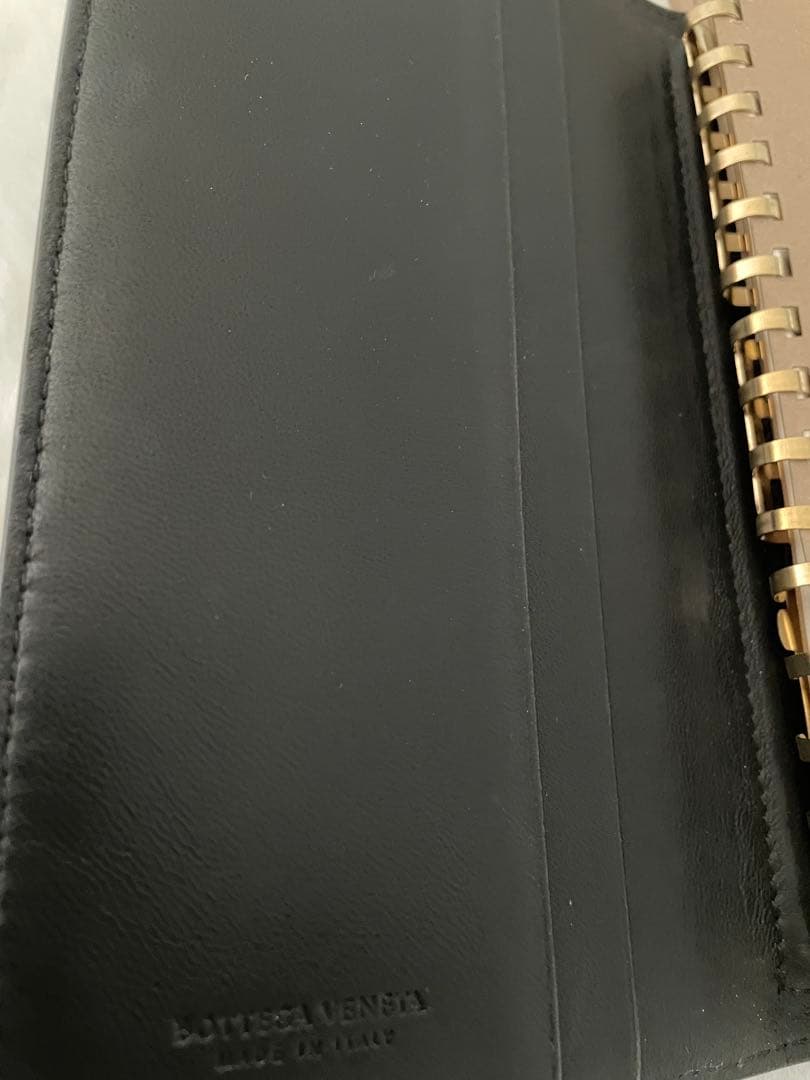【最終大幅値下】BOTTEGA VENETA 黒手帳　ボッテガヴェネタ