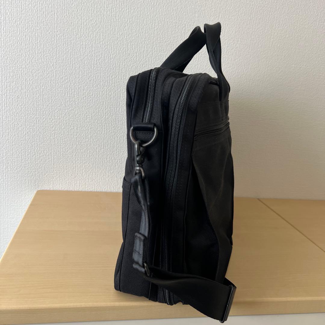 吉田カバン　PORTER TENSION ブラックビジネスバッグ