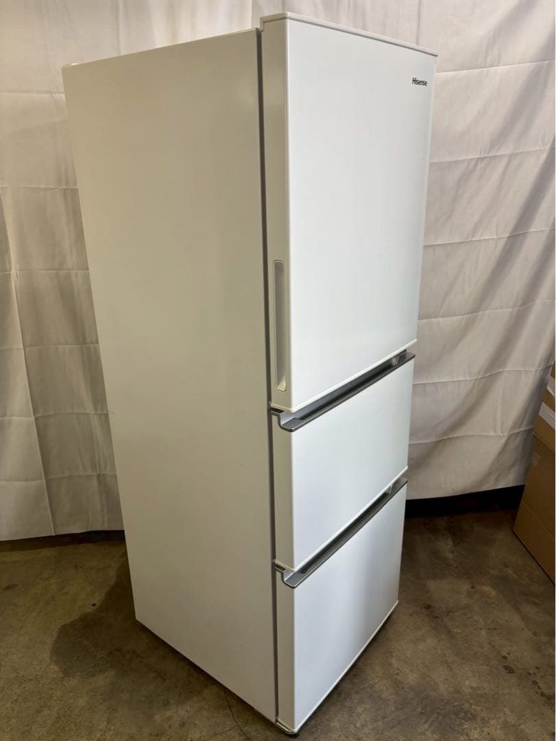 【ms】Hisense 3ドア冷蔵庫 HR-D2801W 2020年製