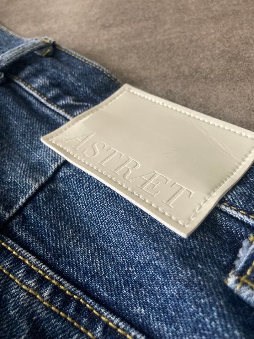 ＜ASTRAET＞13オンス ルーファ デニムパンツ UNISEX サイズ1