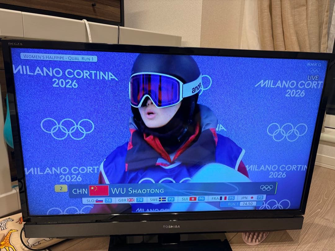 【TOSHIBA 】REGZA ハイビジョン液晶カラーテレビ 32V