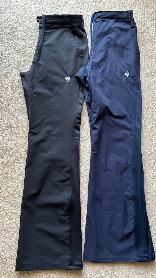 アドバンテージパンツ 2(フレア) ブラック/ネイビー 2枚セット