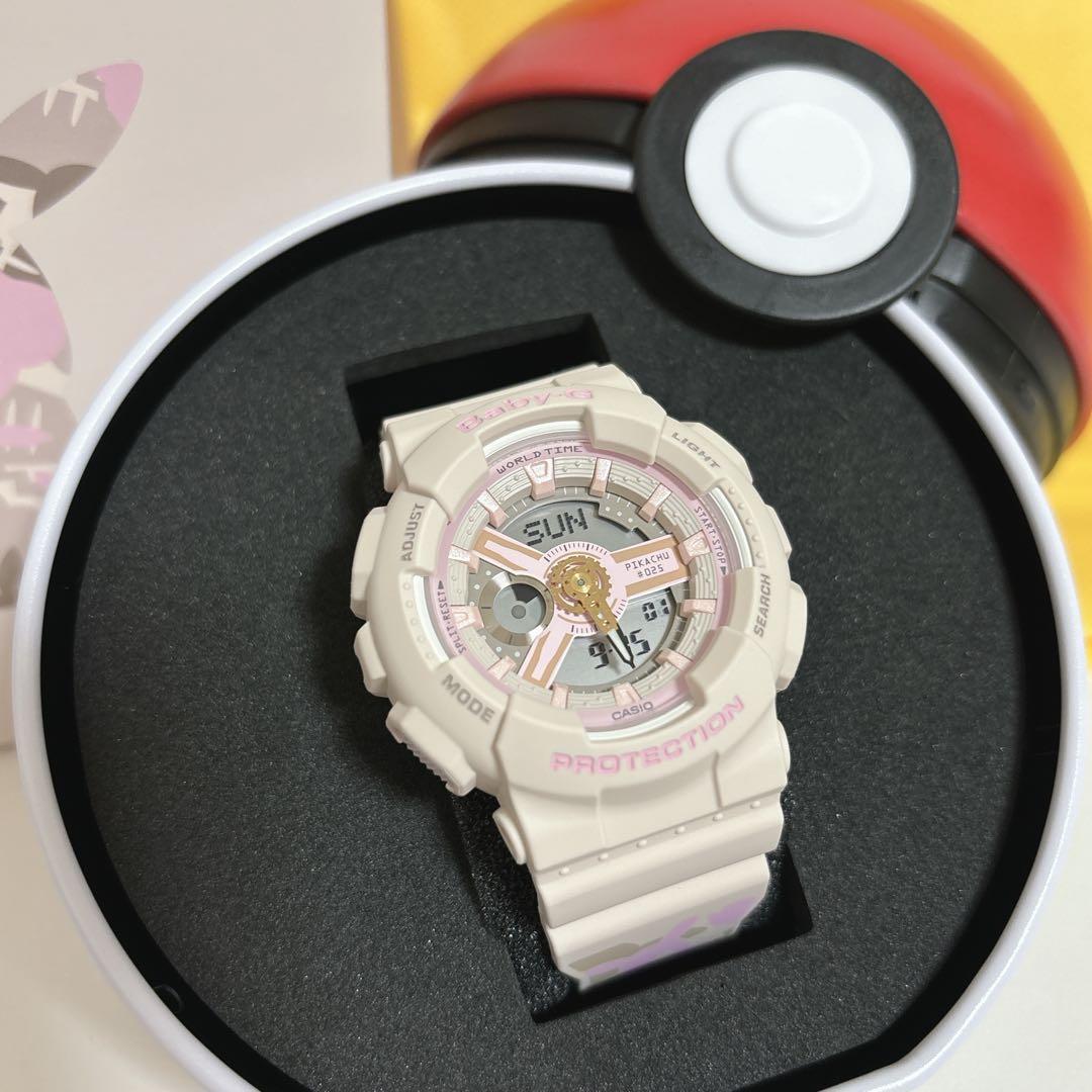 CASIO x ポケモン　ピカチュウ baby-G G-SHOCK ラッピング