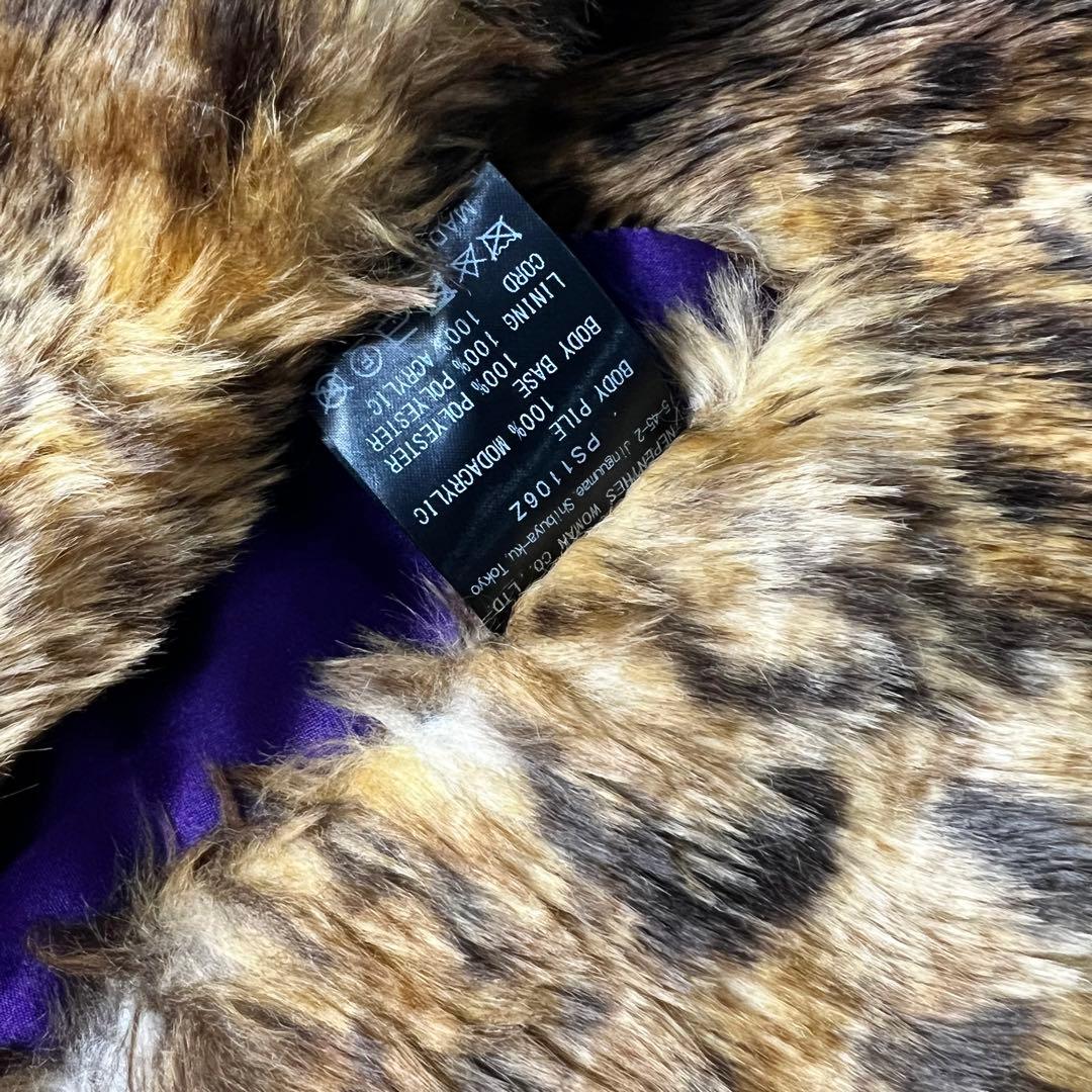 小物 Rhodolirion Eco Fur Hoody Scarf Leopard
