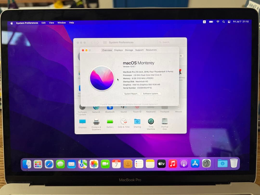 Apple MacBook Pro 13 2016 ジャック