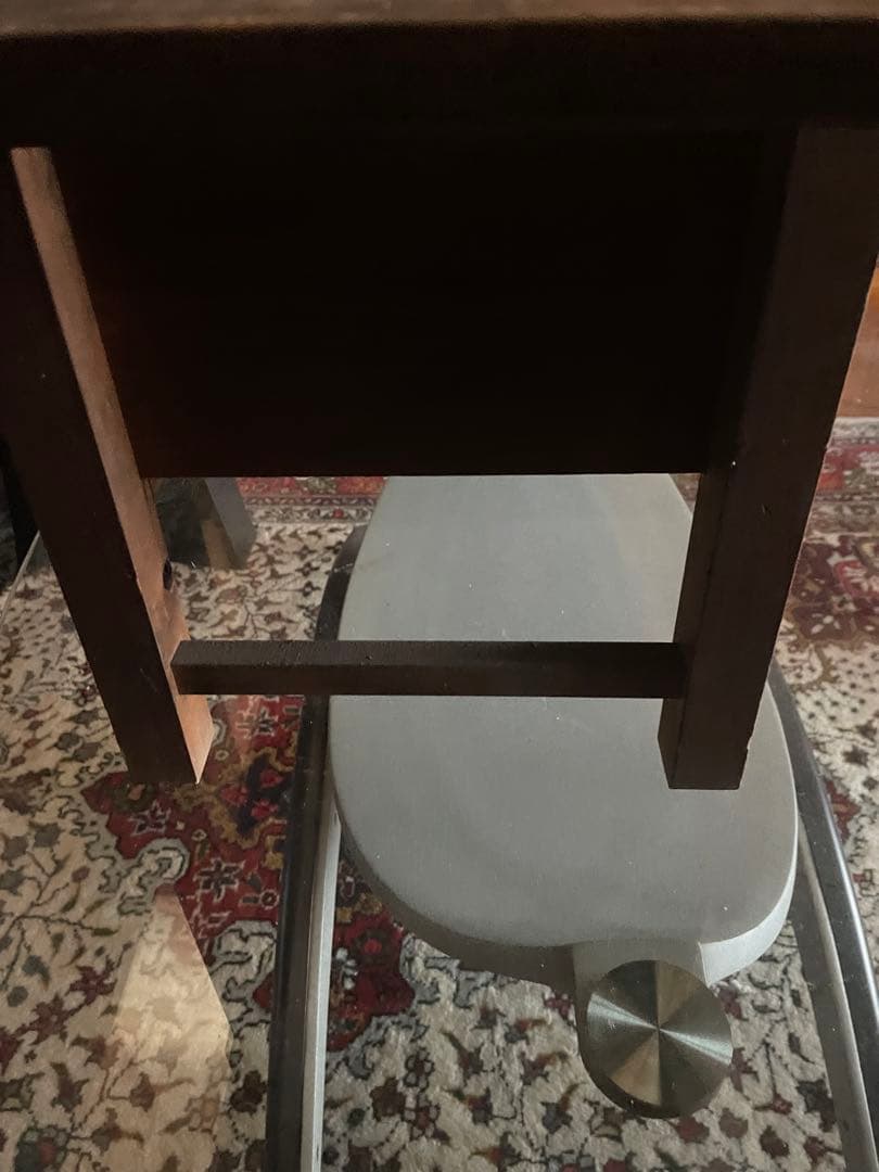 座卓　文机　骨董　古い家具