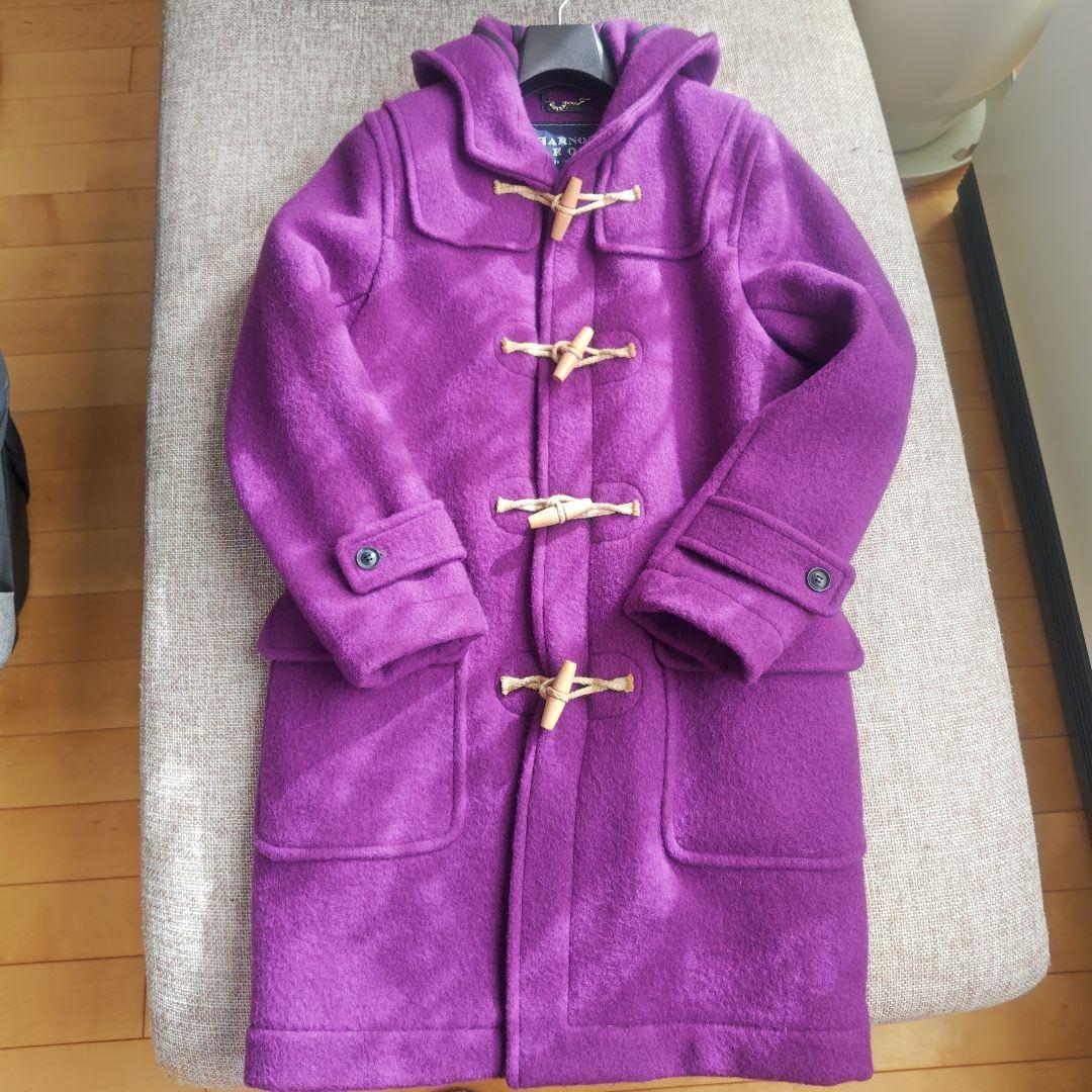 週末限定大幅値下げ！！高級９万　ダッフル　アーノルドブルック 　パープル　紫