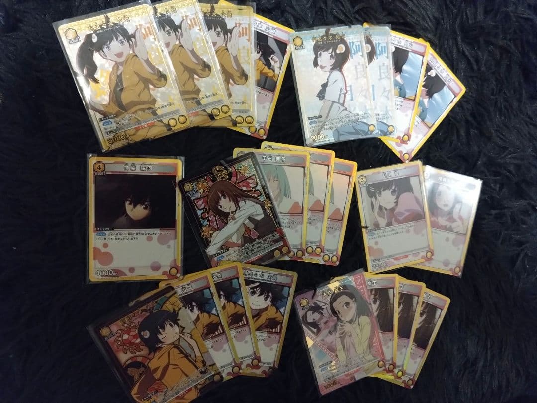 し*さ様 物語シリーズ UNION ARENA トレーディングカード 4コン一部