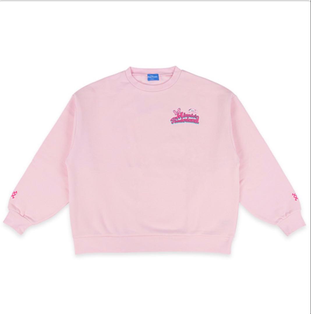 新品未使用タグ付き　ディズニー ミニー ファンダーランド トレーナー ミニパル