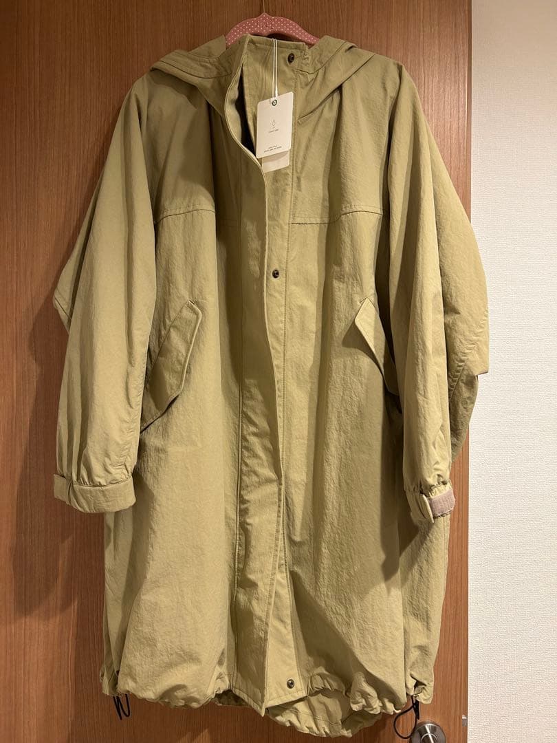 グリーンレーベルリラクシング　ナイロンフーデッドブルゾンジャケット