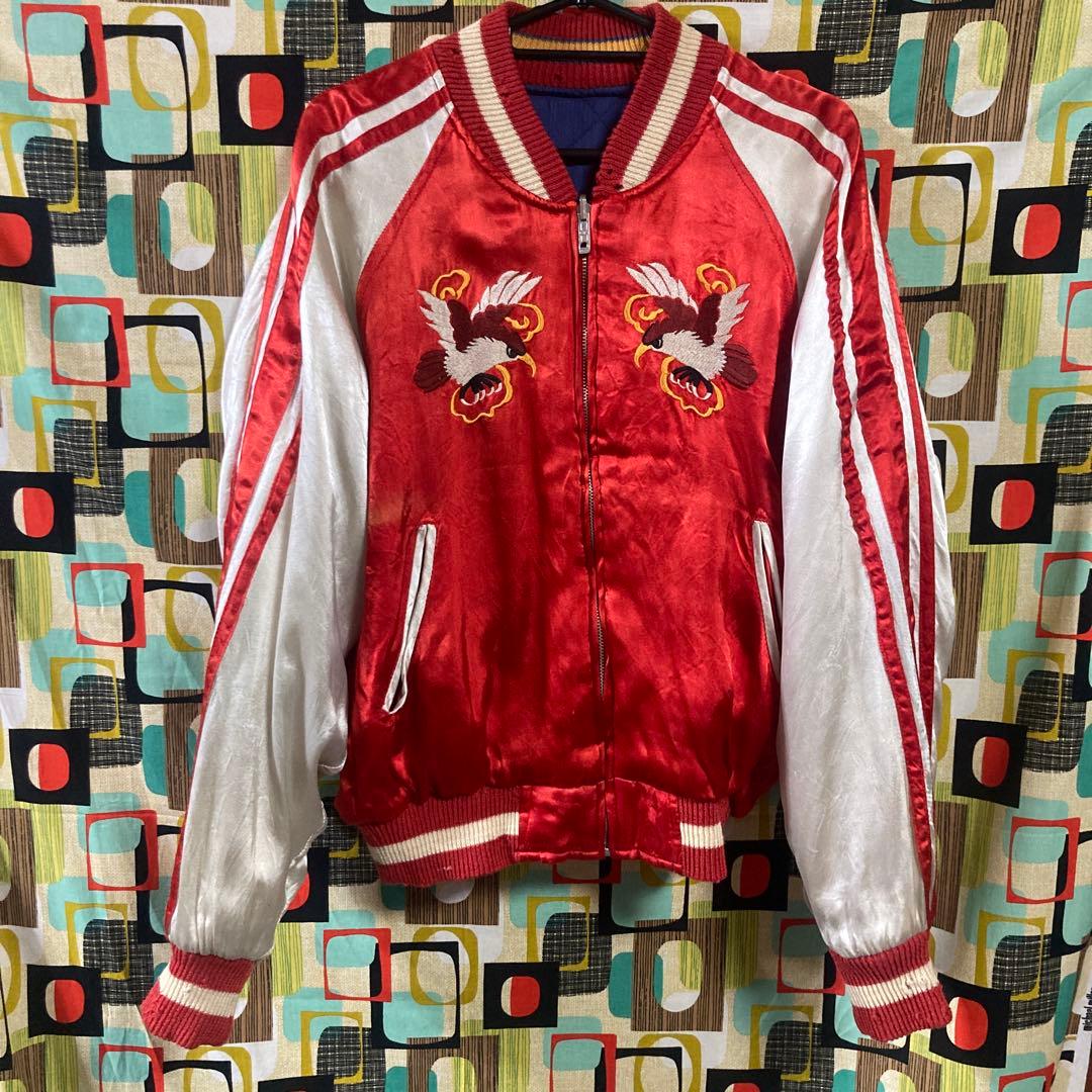 switch スカジャン　虎　鷹