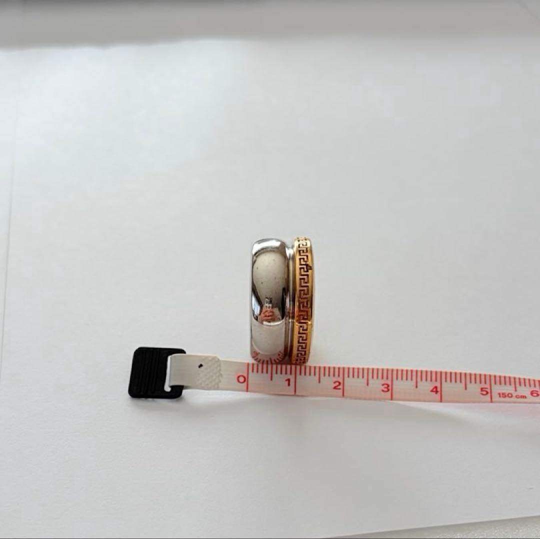 VERSACE ヴェルサーチェ リング シルバー ゴールド