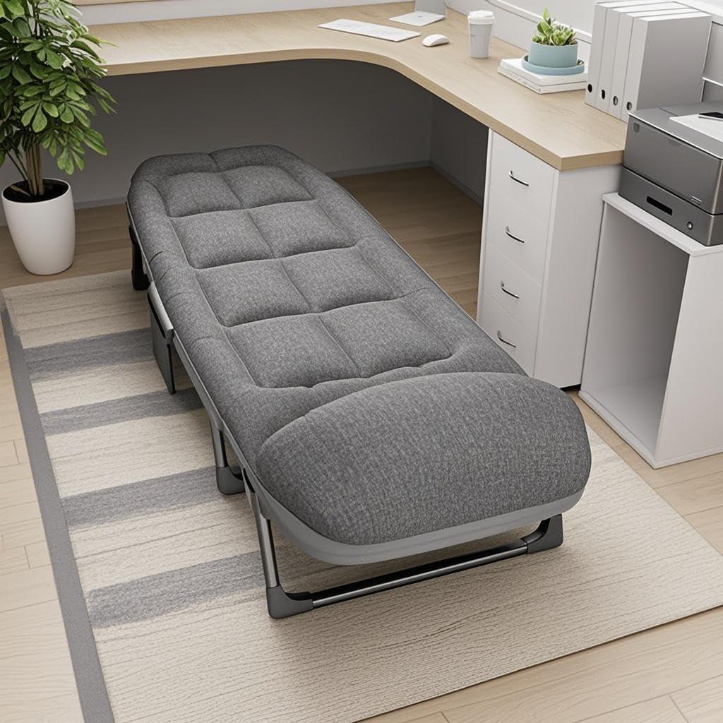 折りたたみベッド 軽量簡易ベッド コンパクト収納 シングル 組み立て不要