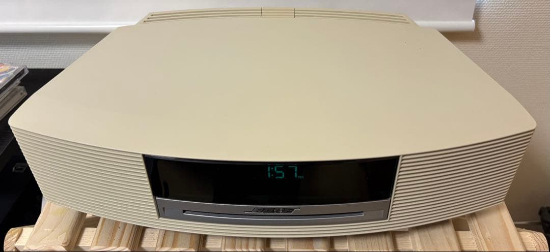 【CD再生可能】BOSE Wave Music System プラチナムホワイト