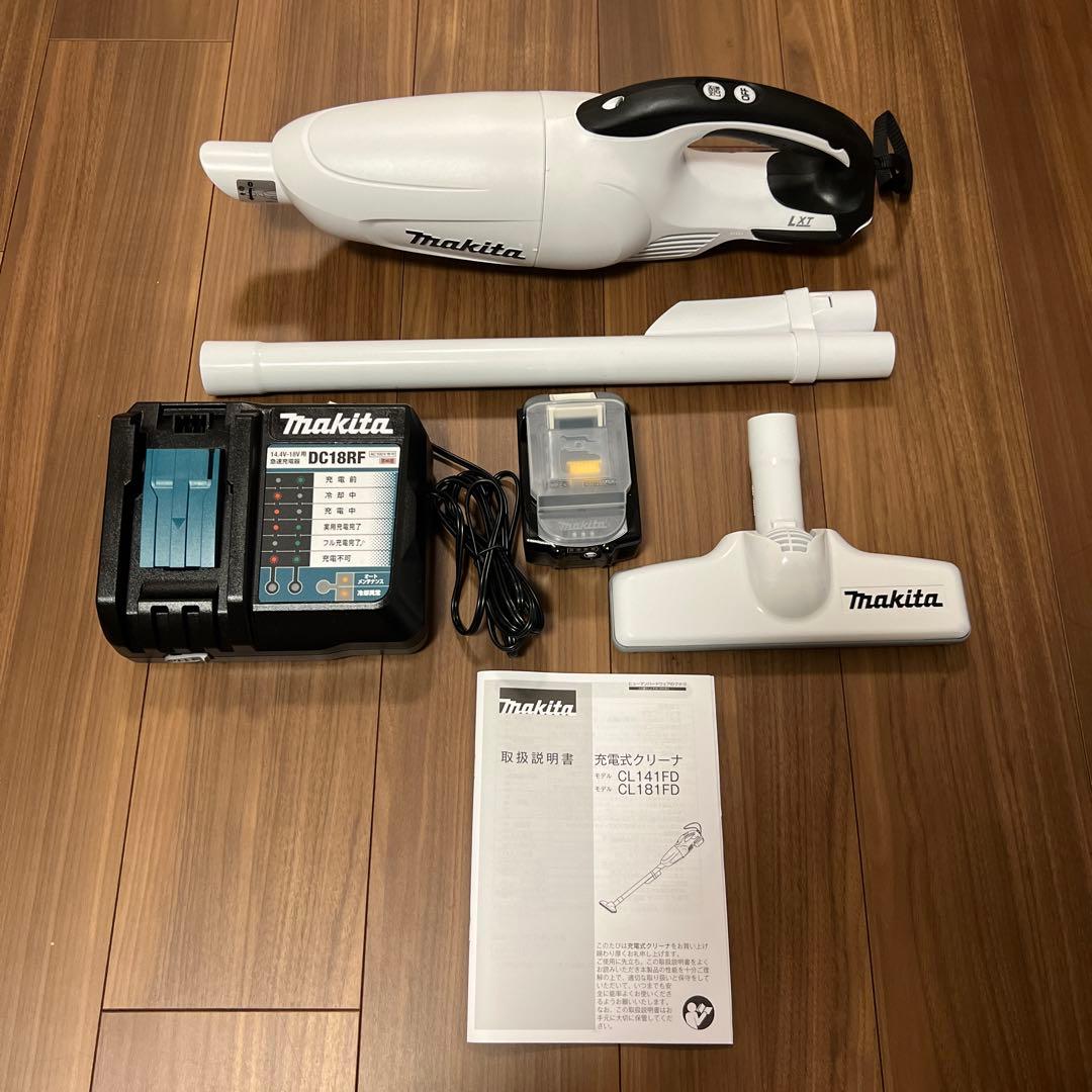 まゆとら【新品同様】Makita マキタ CL181FD 充電式クリーナー