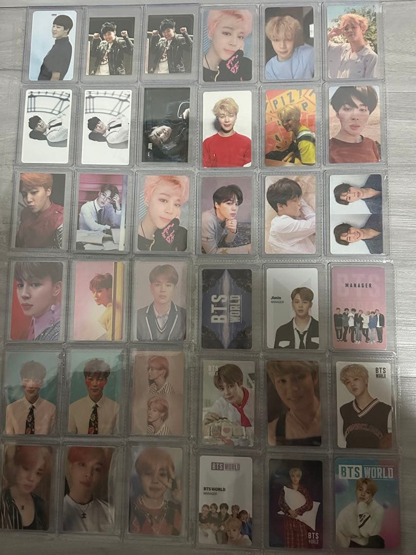 週末限定値下げ bts ジミン トレカ 公式 まとめ売り