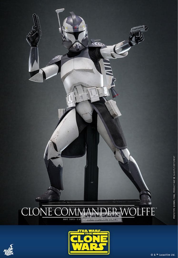 ホットトイズTMS141スター・ウォーズ コマンダー・ウォルフ Wolffe