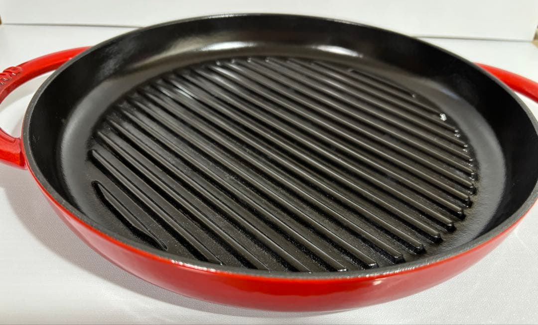 ストウブ staub ピュアグリル ラウンド チェリー 26cm