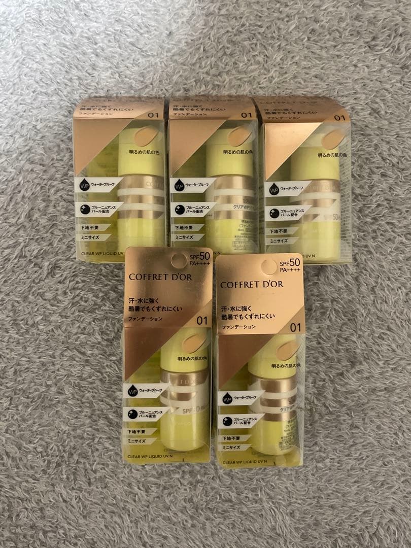 コフレドール クリアWPリクイドUVn 01 SPF50・PA++++ ファンデ