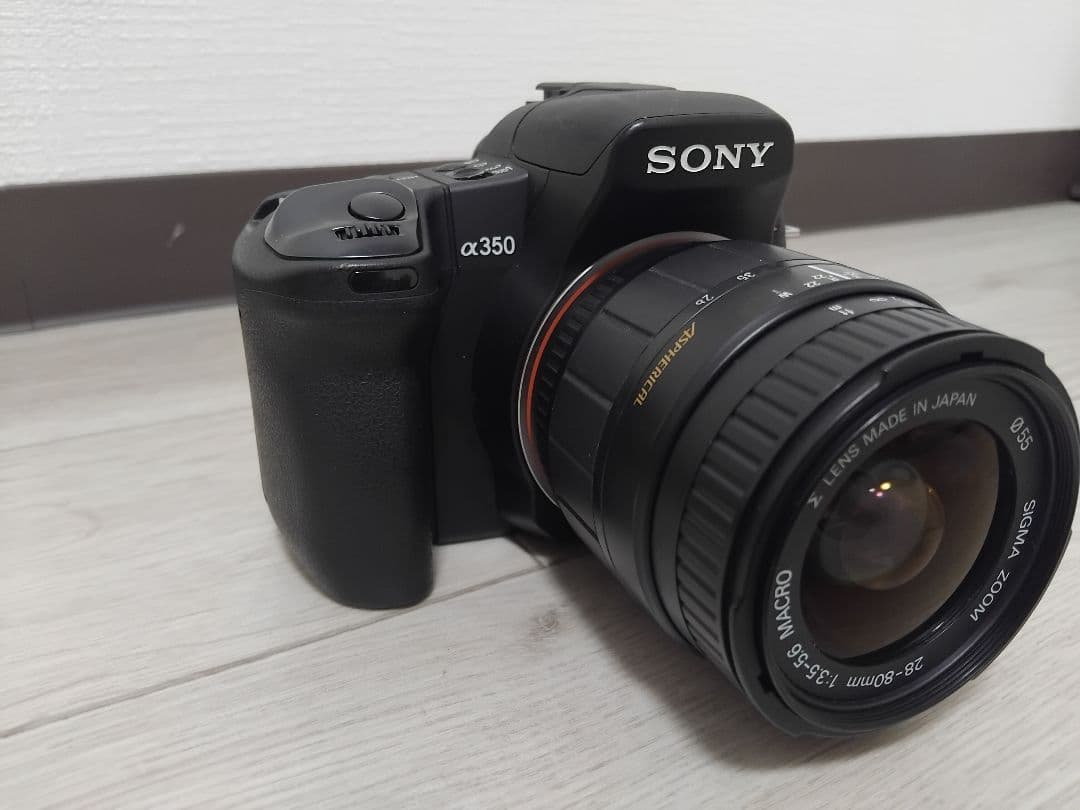 SONY α350 デジタル一眼レフカメラ SIGMAレンズ付き