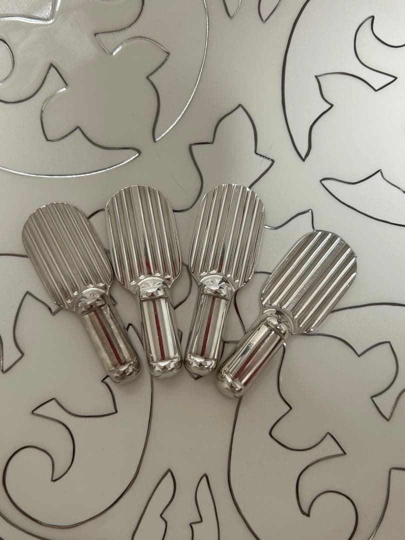 CHRISTOFLEクリストフルナイフレスト　ストリエ　箸置き　4個セット