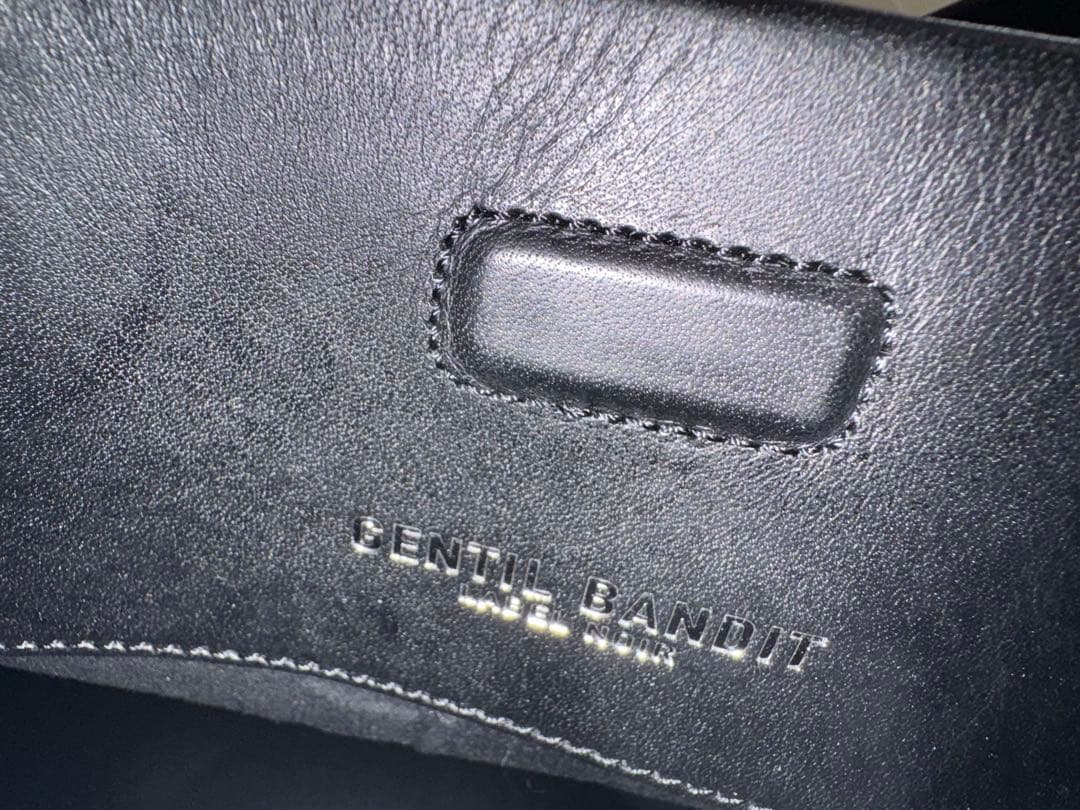 GENTIL BANDIT ブラックトートバッグ