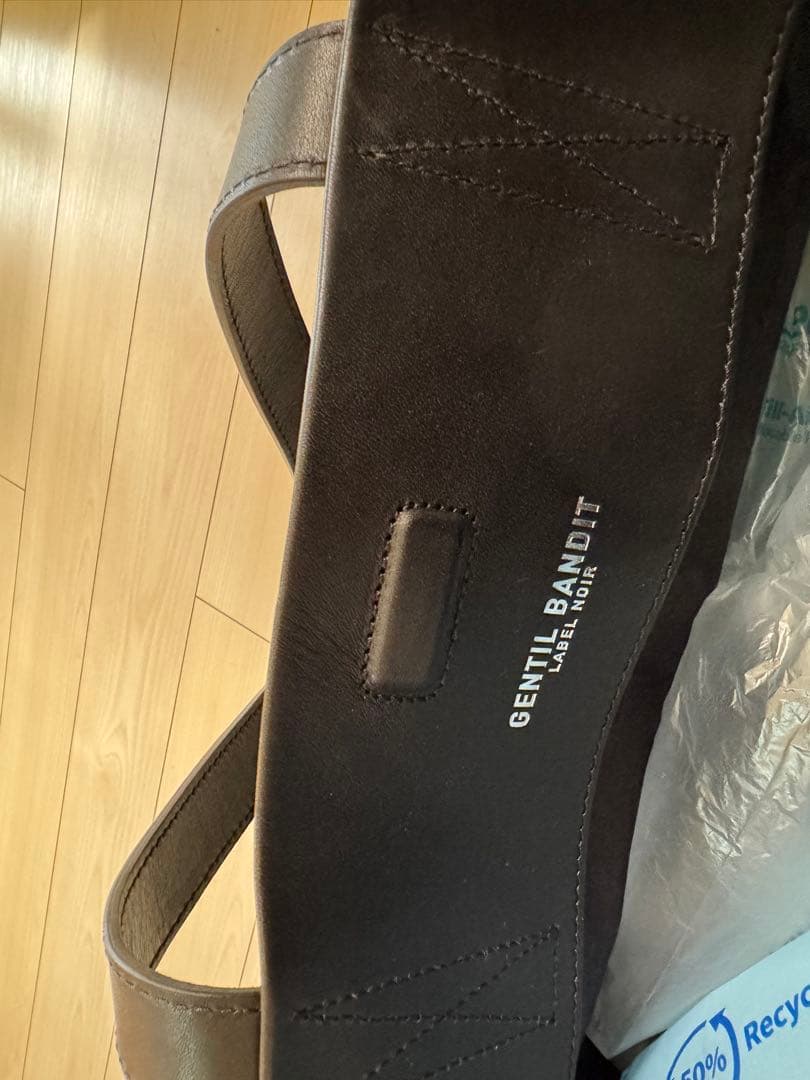 GENTIL BANDIT ブラックトートバッグ