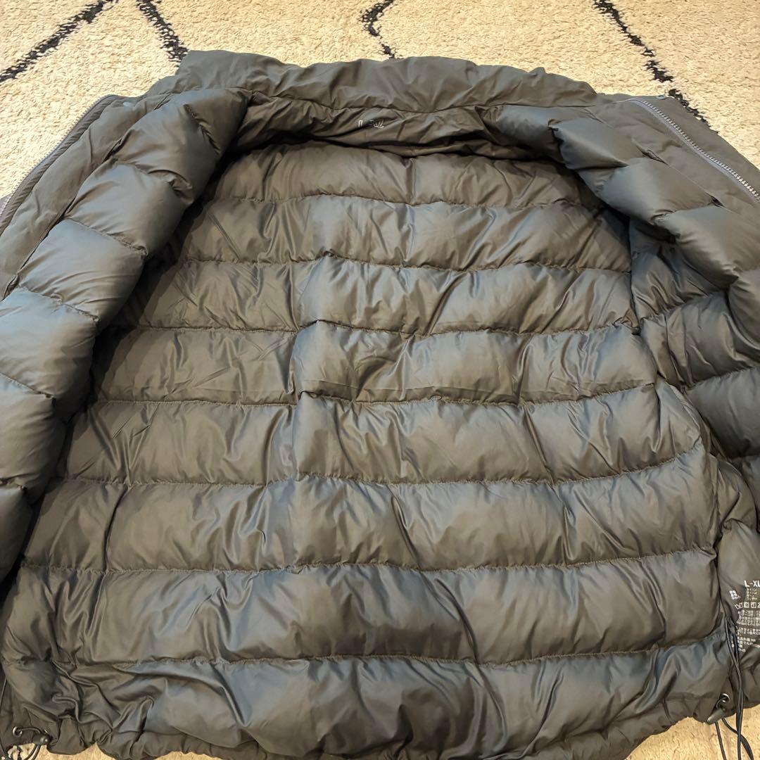 美品　MUJI LABO ダウンジャケット グレー 21aw