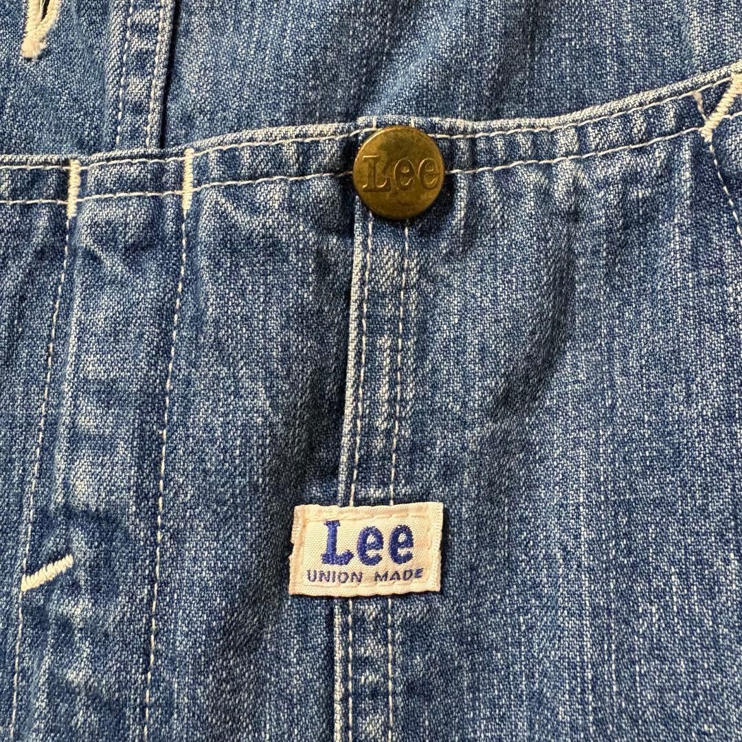 Lee DUNGAREESデニムオーバーオール サロペット ヴィンテージ加工