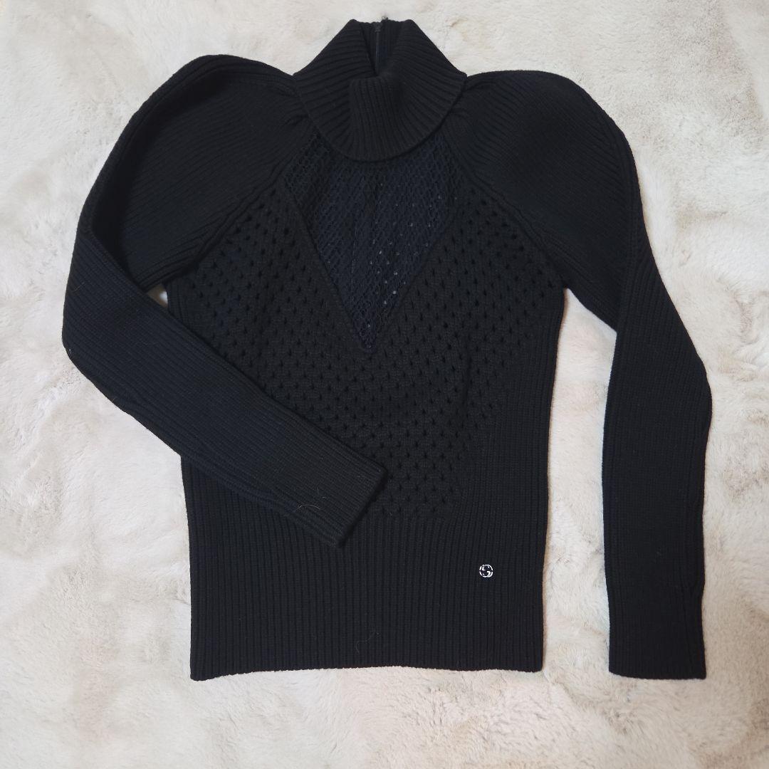 ♡GUCCI♡ 透かし編みハイネック ♡ニットセーター♡
