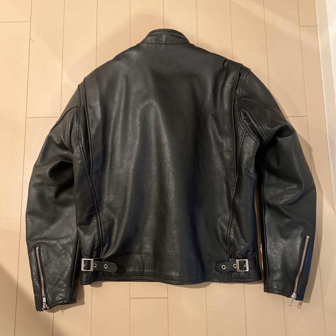 ブラックライダースジャケット NANKAI