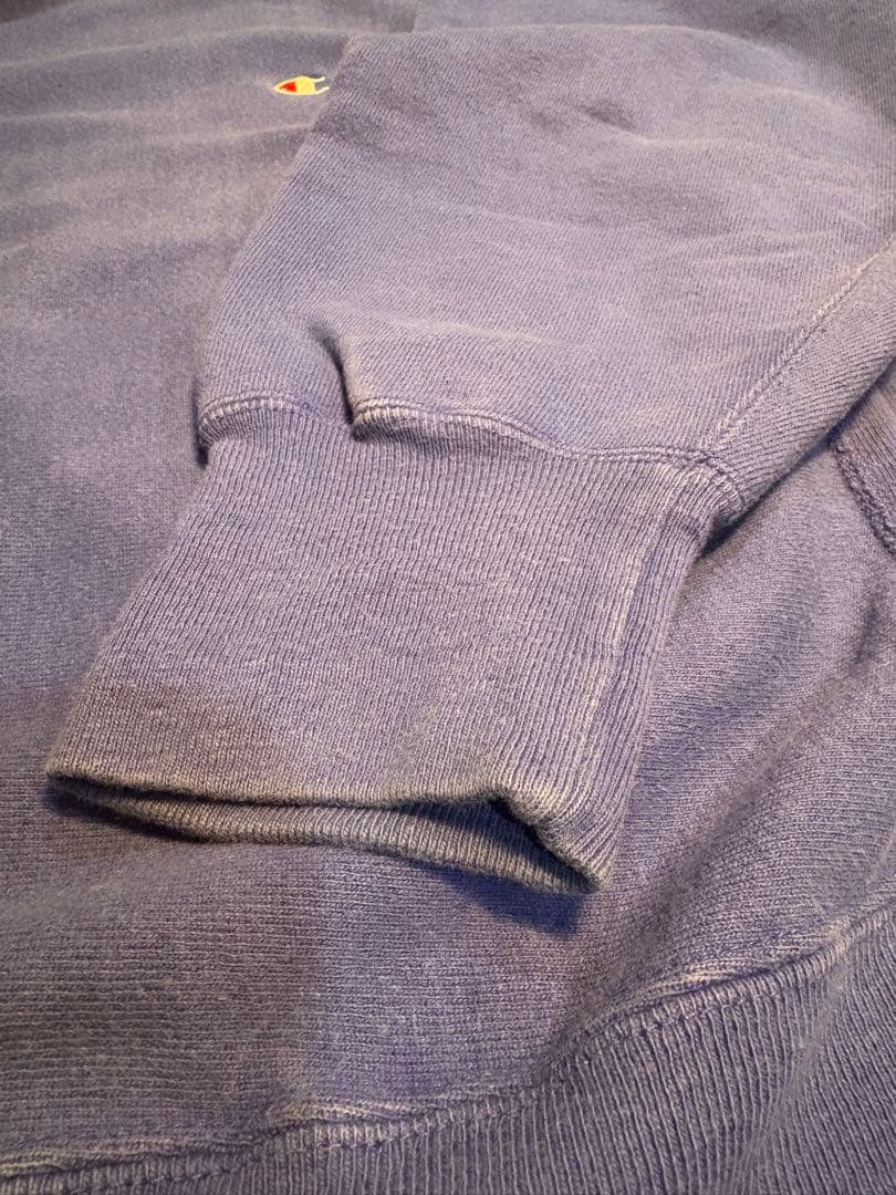 80s 後期チャンピオン リバースウィーブ ブルー L